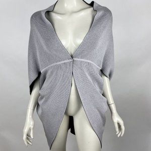 Lululemon‎ Exaltation Wrap Cardigan Women OS Cotton Silk Open Front Reversible